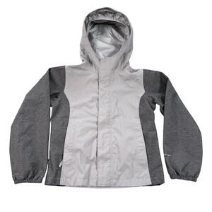 The North Face Dry Vent Girls Rain Jacket Gray Size XS (6)